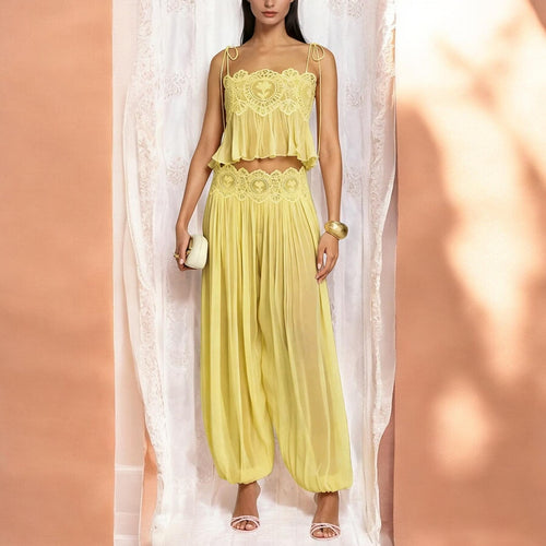 Conjunto Sevilla — Camisola de Encaje