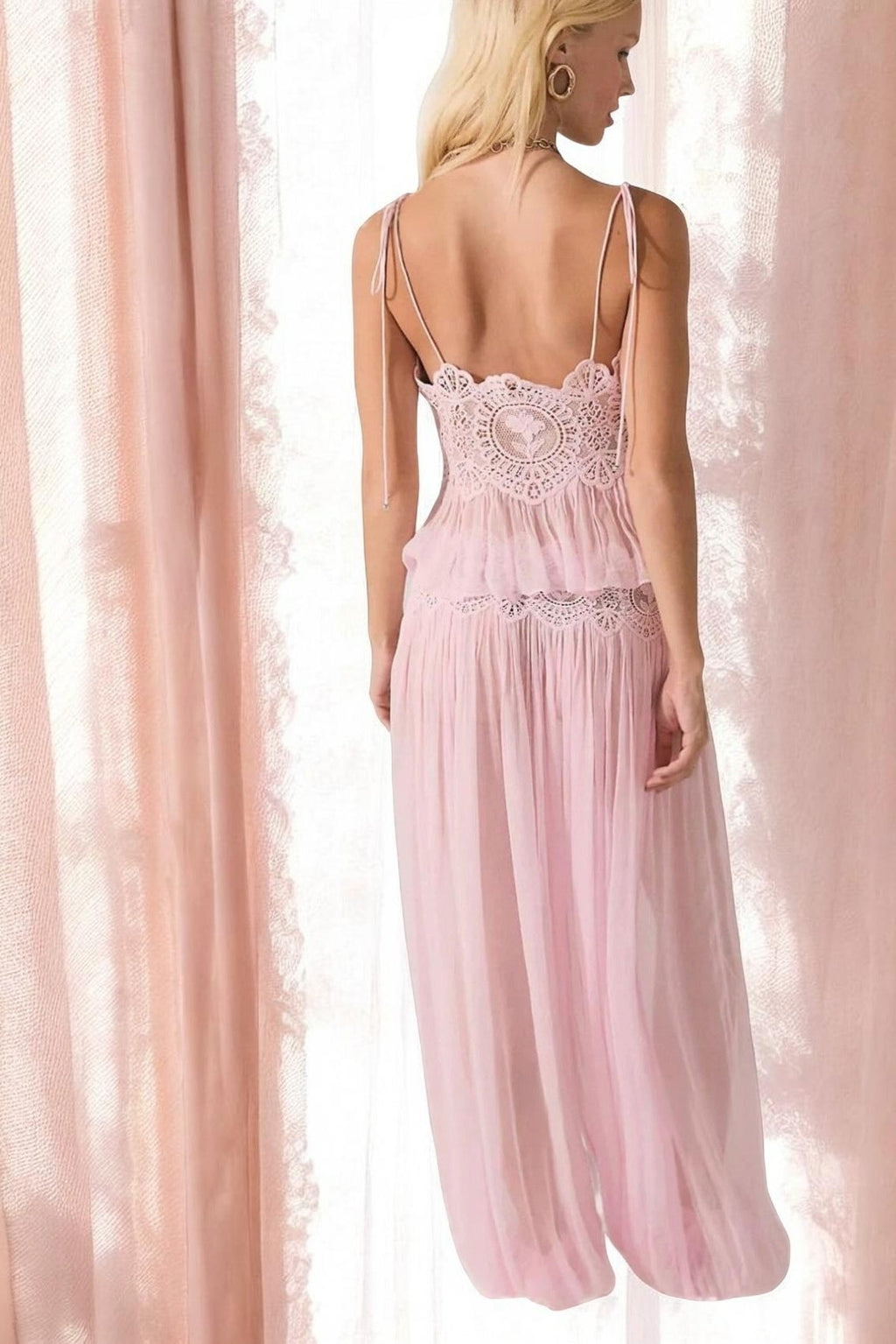 Conjunto Sevilla — Camisola de Encaje