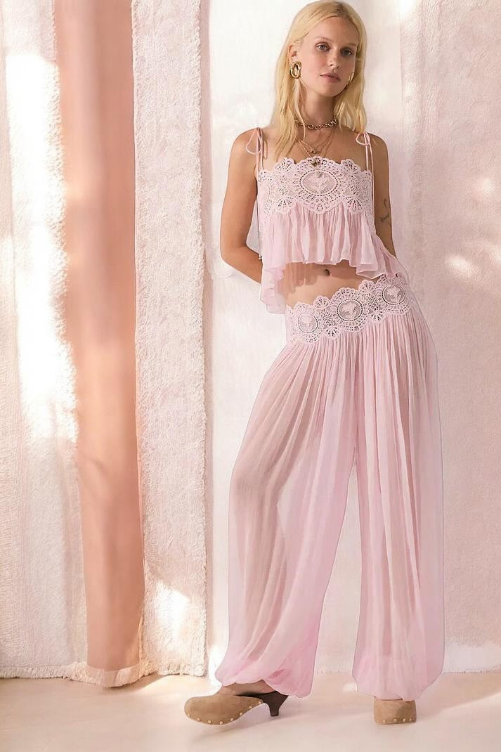 Conjunto Sevilla — Camisola de Encaje